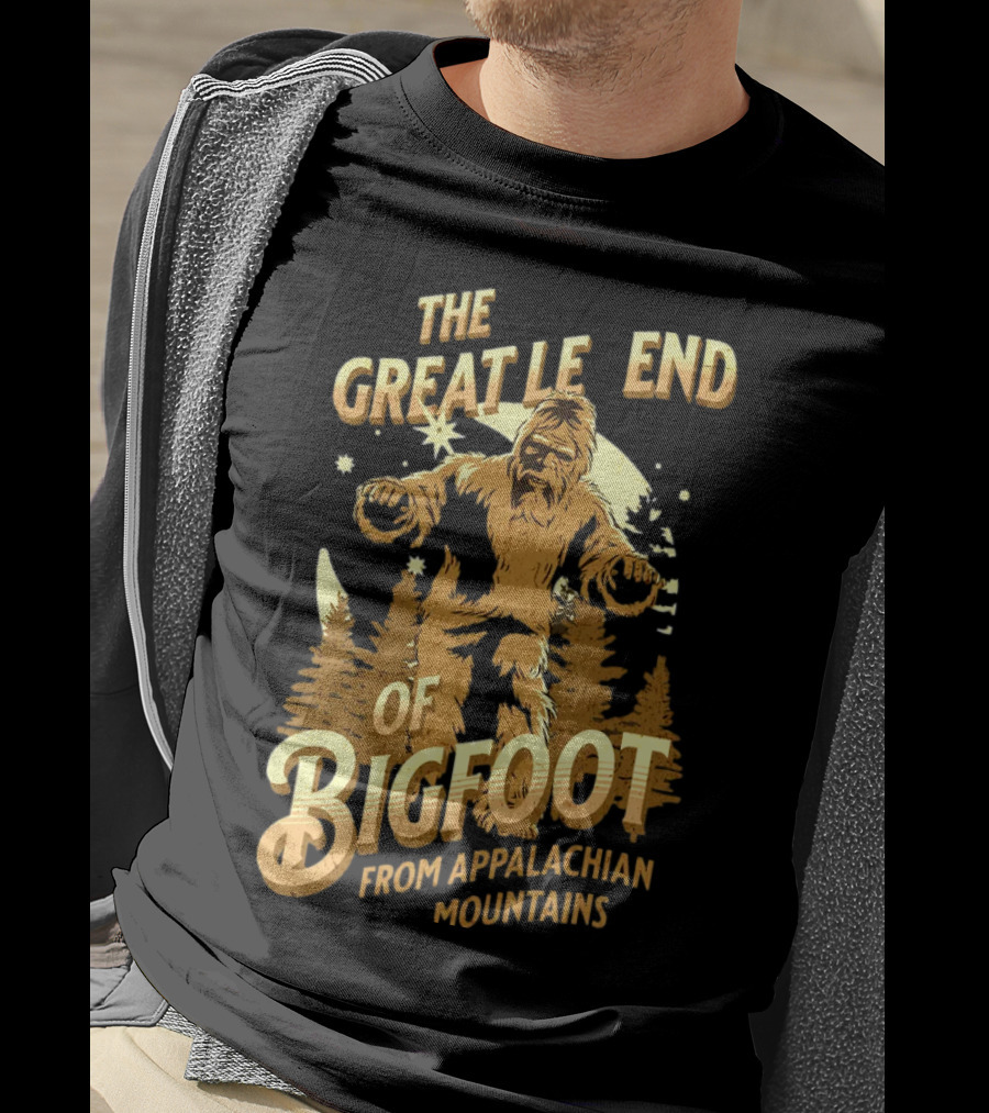 The Great Legend Of Bigfoot From Appalachian Mountains T-Shirt