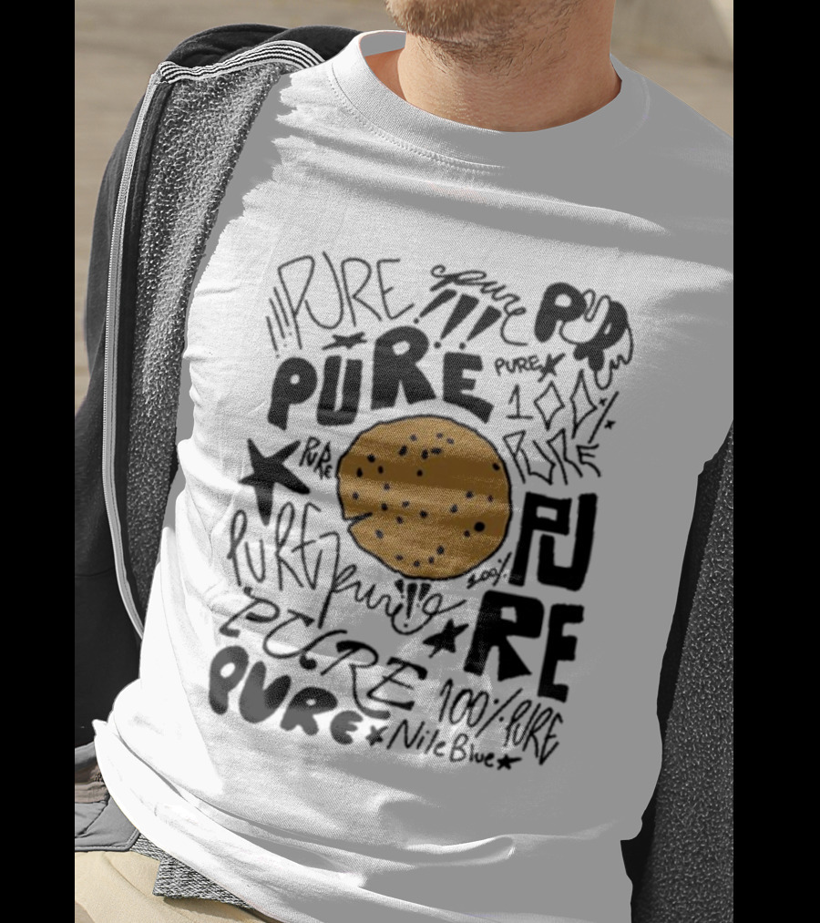 NileBlue Cookie Pure 100% Pure Pure Pure T-Shirt