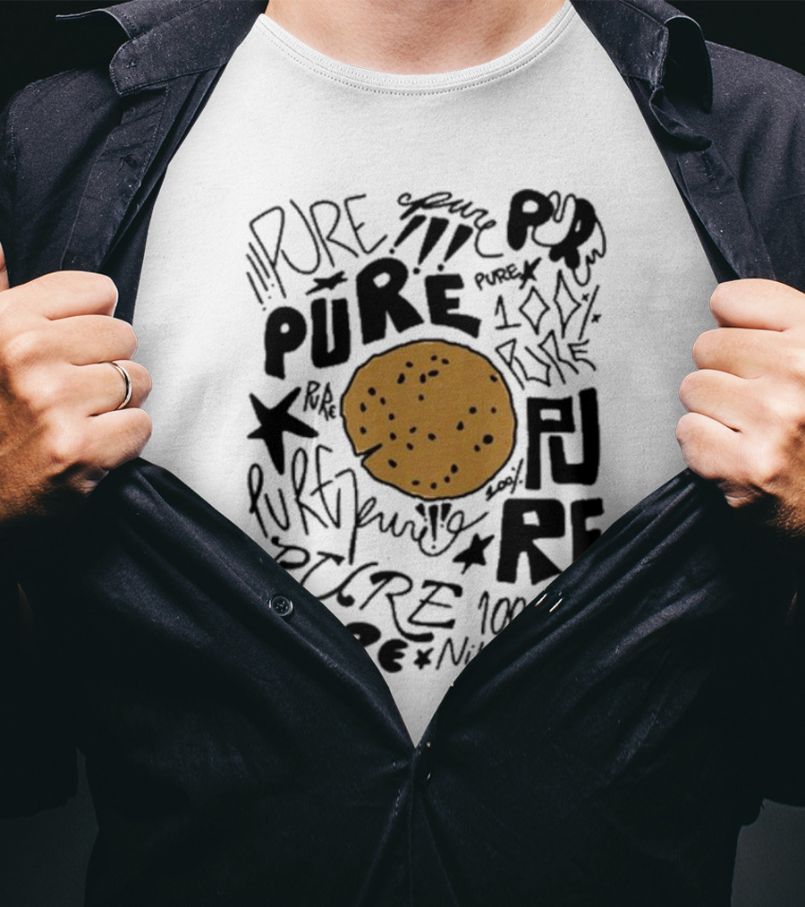 NileBlue Cookie Pure 100% Pure Pure Pure T-Shirt