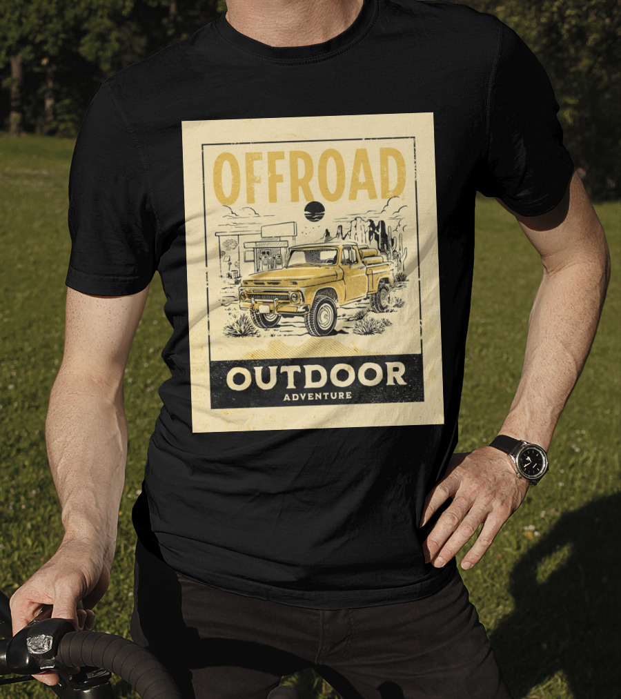 Offroad Outdoor Adventure Pickup Truck T-Shirt