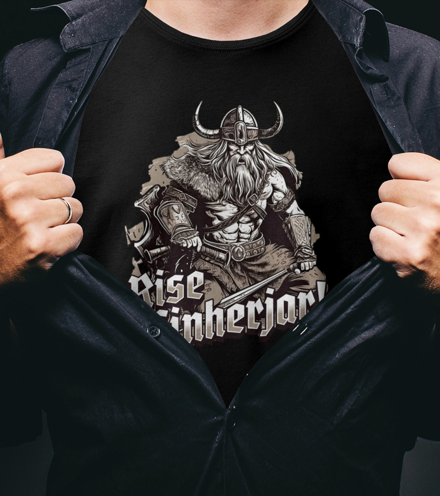 Rise Einherjar Viking Warrior T-Shirt
