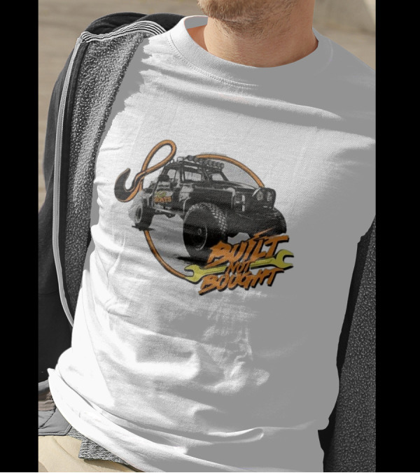 Fab Rats Built Not Bought Vintage Off-Road Truck Merchandise T-Shirt