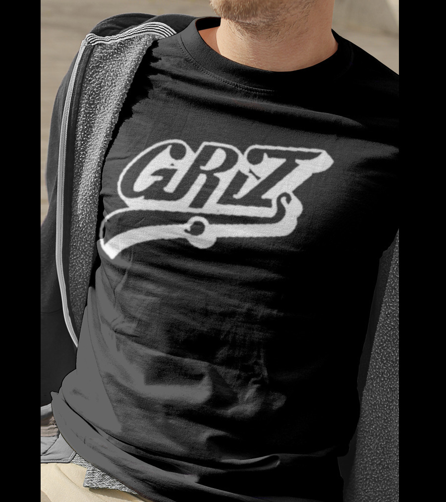 GRIZ Swoop Classic Styled Text T-Shirt
