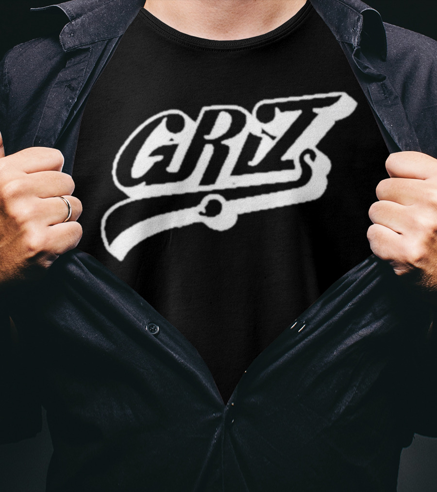 GRIZ Swoop Classic Styled Text T-Shirt