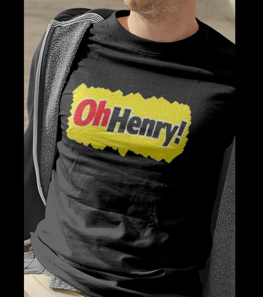 Oh Henry Candy Bar Yellow Wrapper T-Shirt