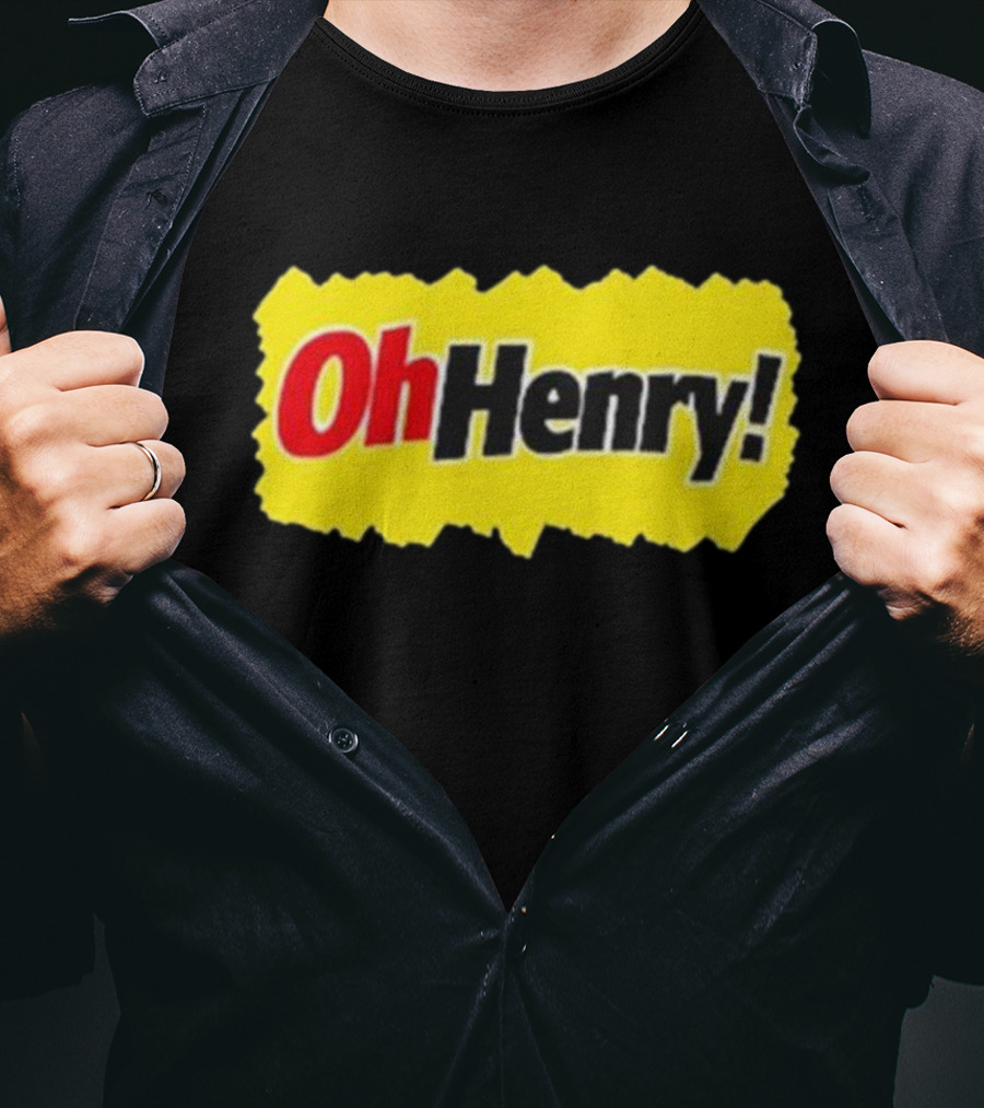 Oh Henry Candy Bar Yellow Wrapper T-Shirt