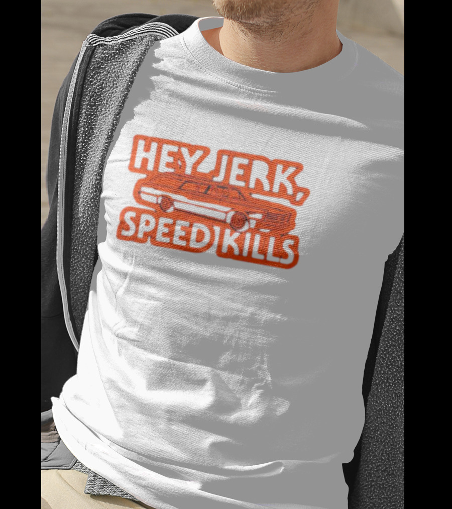 Michael Myers Hey Jerk Speed Kills Station Wagon Scene T-Shirt