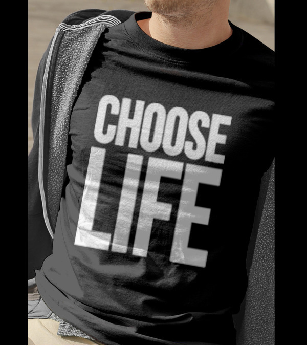 Choose Life Andrew Ridgeley George Michael Wham T-Shirt