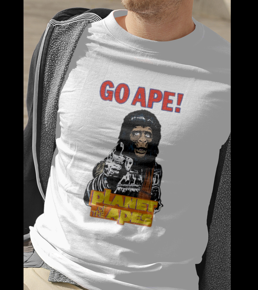 Go Ape Planet Of The Apes Iconic Mashup T-Shirt