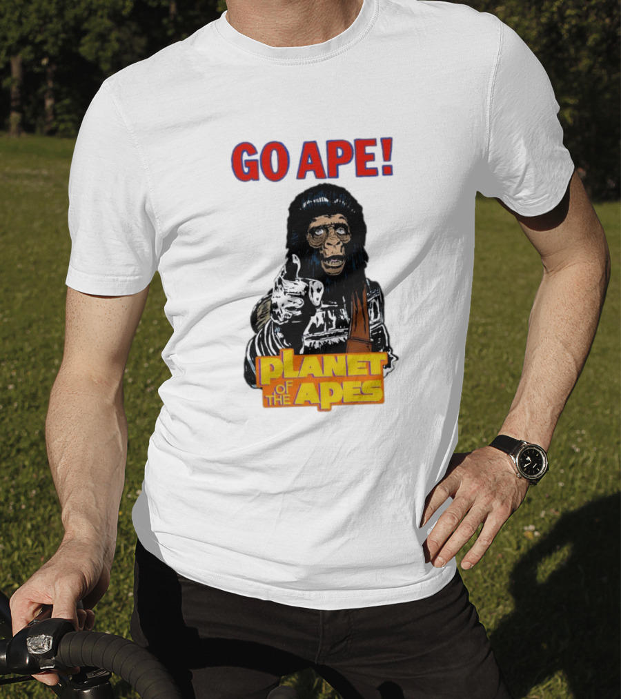 Go Ape Planet Of The Apes Iconic Mashup T-Shirt