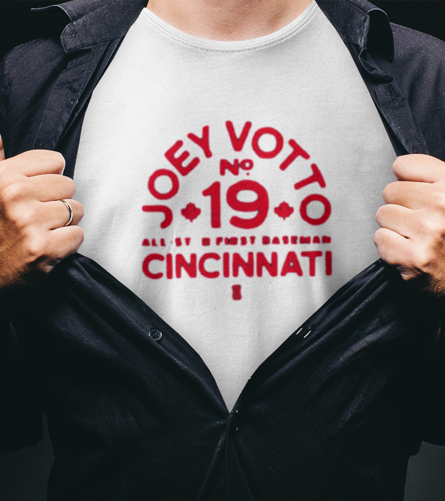 Joey Votto No 19 All Star First Baseman Cincinnati T-Shirt