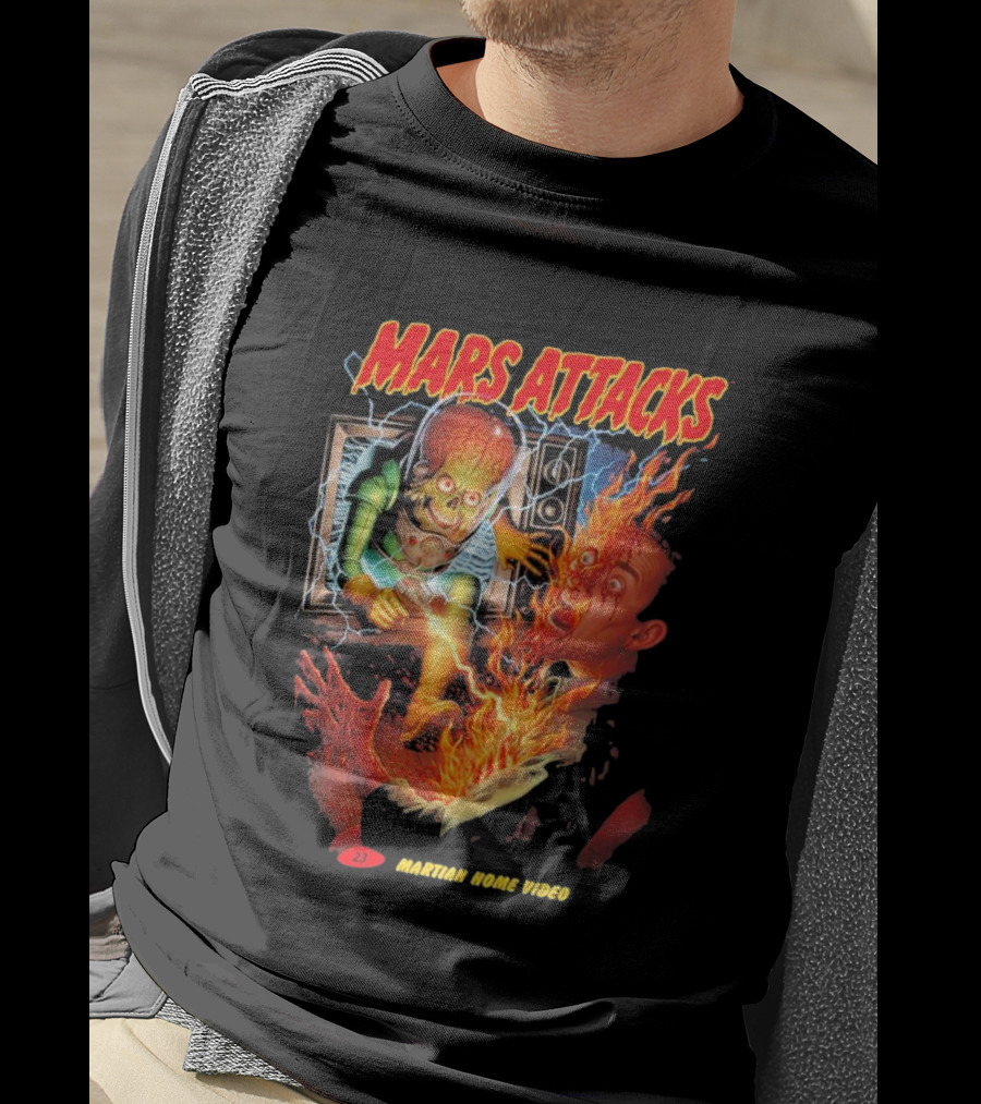 Mars Attacks Martian Home Video 23 T-Shirt