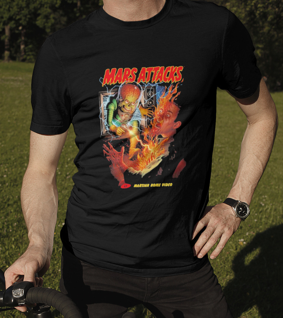 Mars Attacks Martian Home Video 23 T-Shirt