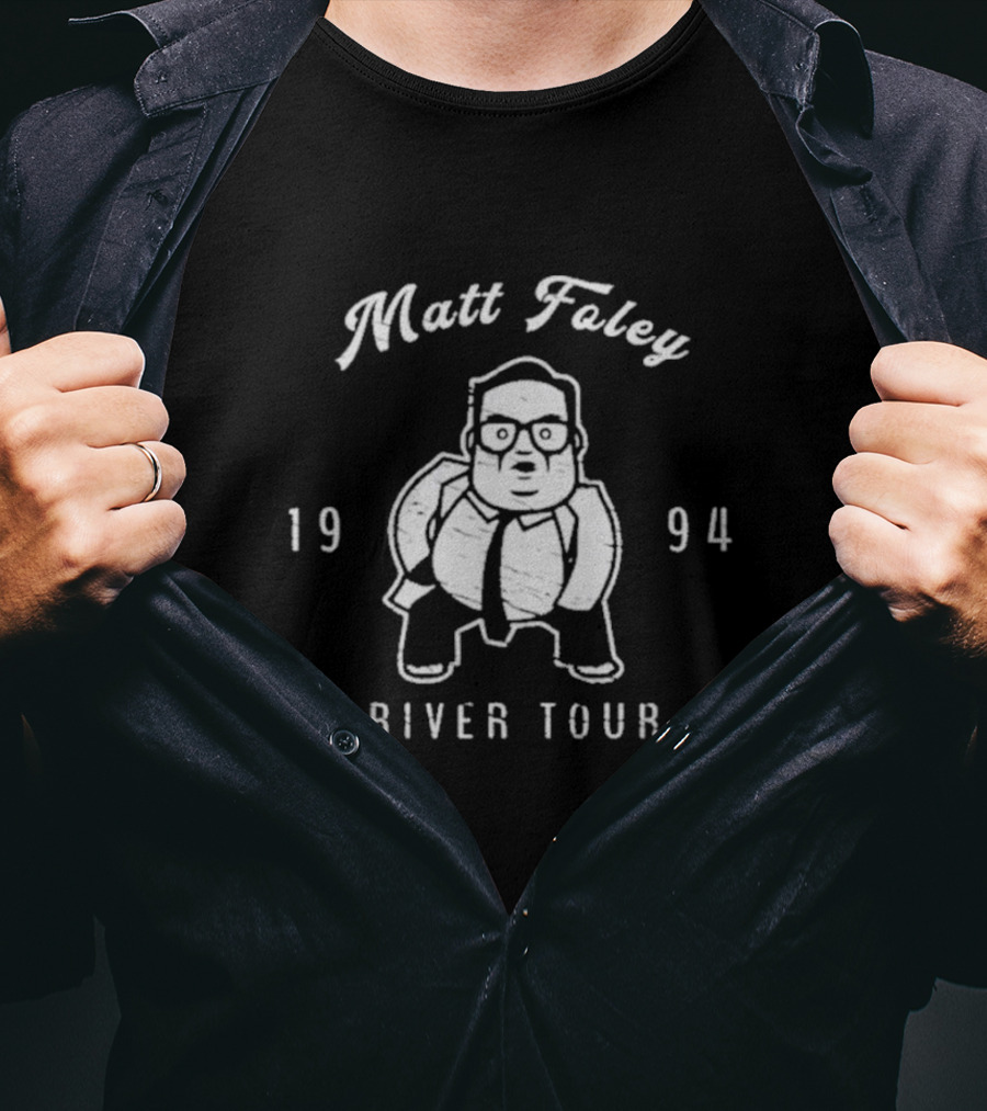 Matt Foley 1994 Motivational Speaker River Tour T-Shirt