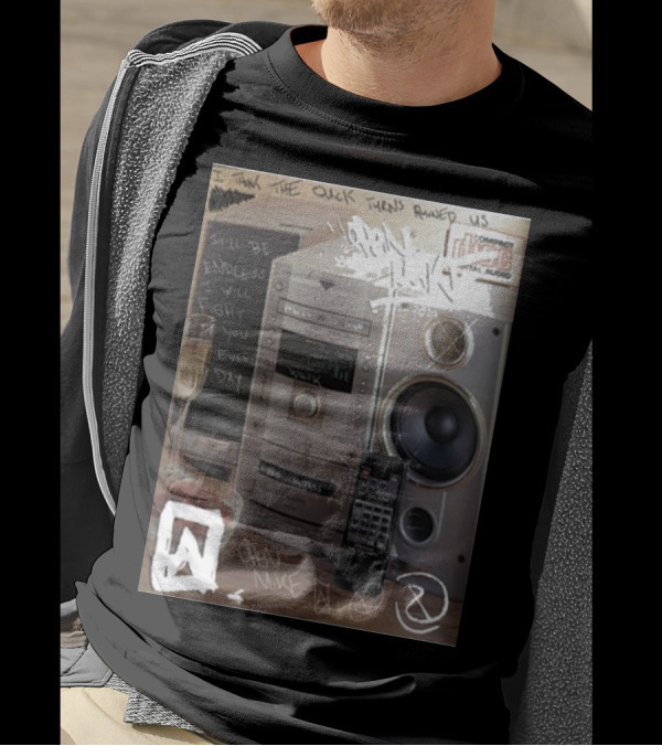 Open Mike Eagle Stereo Unit Compact Disc Digital Audio Quicks Ruined Us T-Shirt