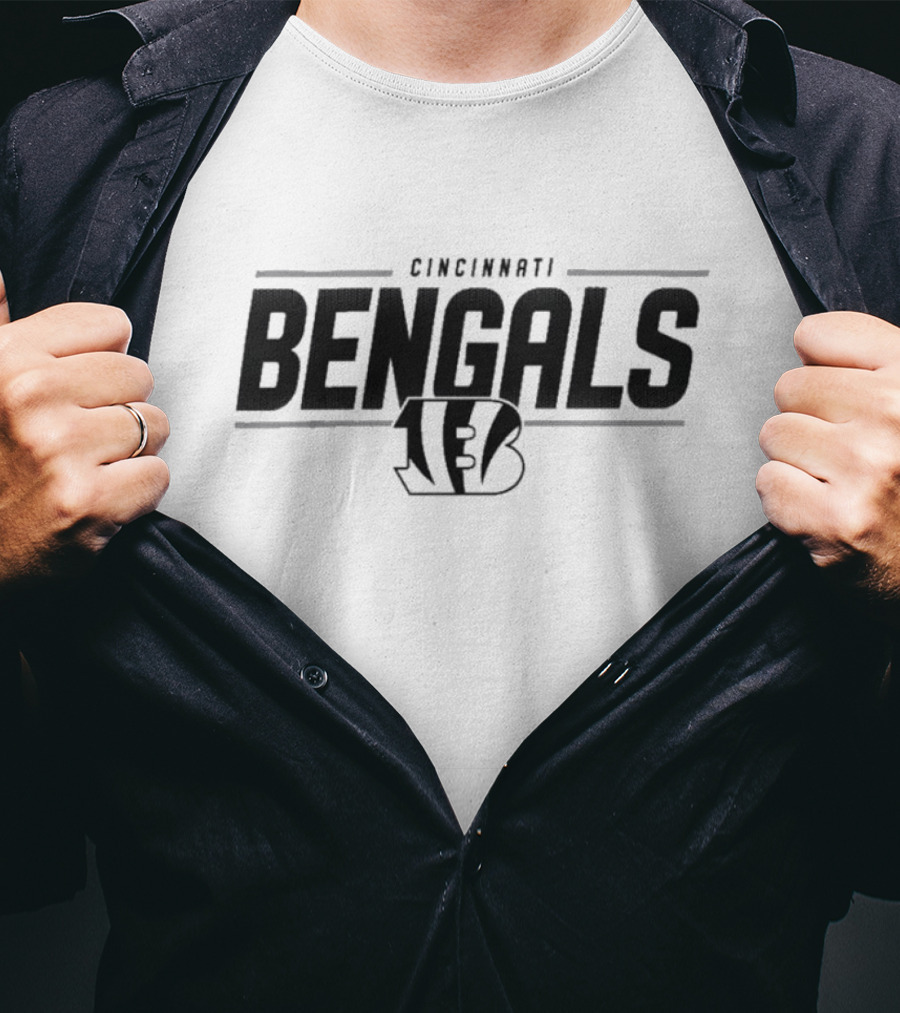 Cincinnati Bengals Rally House Black Out T-Shirt