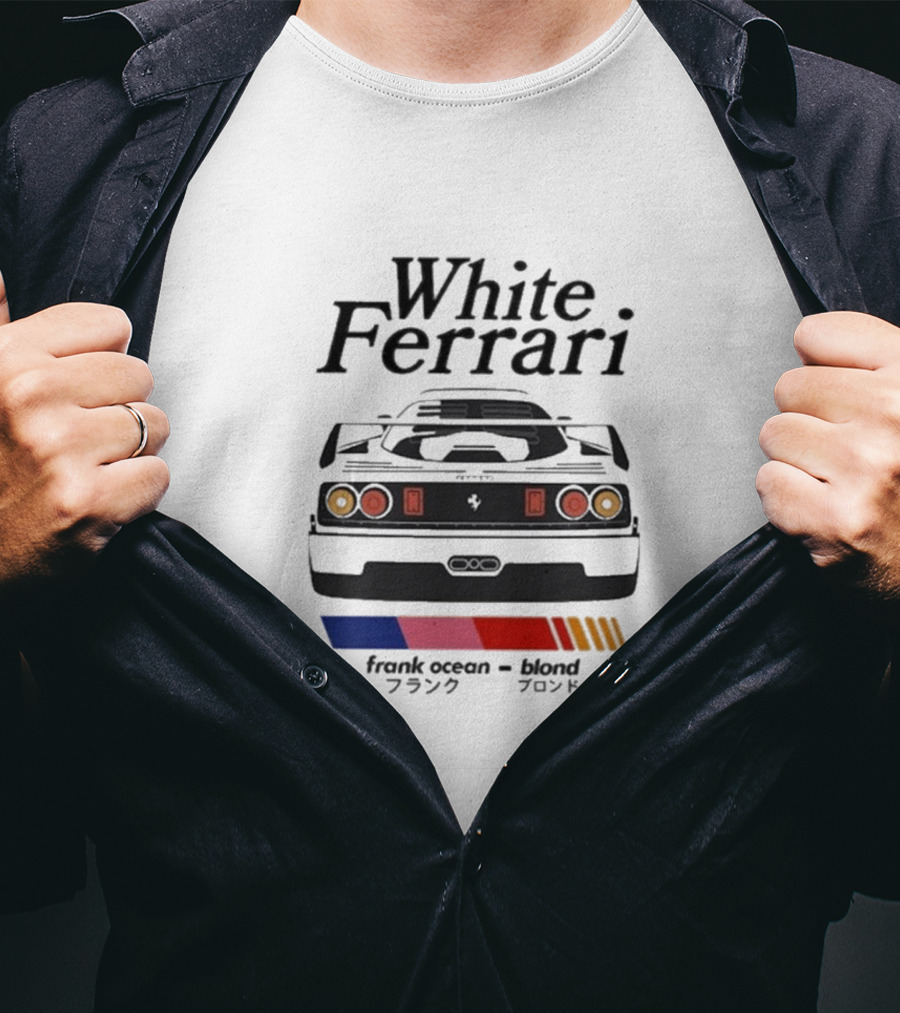White Ferrari Frank Ocean Blond T-Shirt