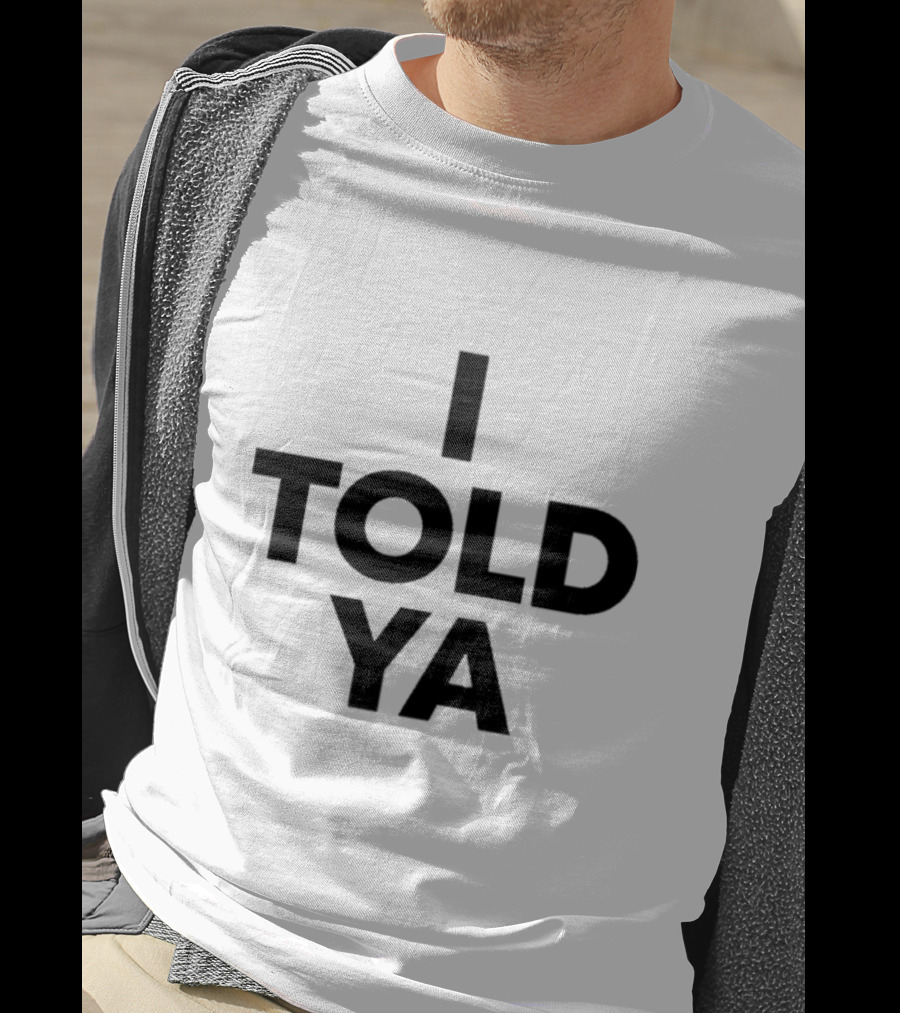 Zendaya Wearing I Told Ya T-Shirt