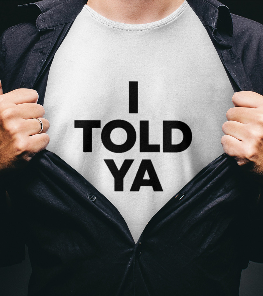 Zendaya Wearing I Told Ya T-Shirt