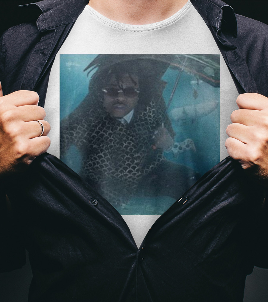 Parental Advisory Gunna Oceangate Album Cover Submarine Underwater T-Shirt