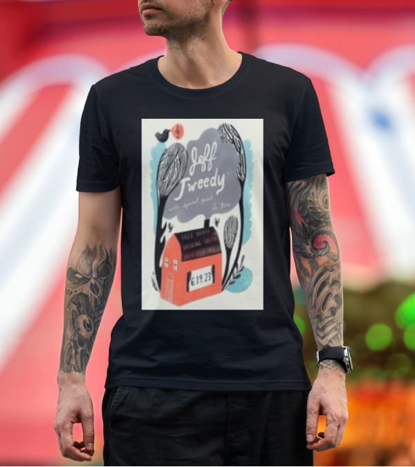 Premium T-Shirt: Jeff Tweedy Tour 61923 Tree House Brewing South Deerfield La Bren T-Shirt Jeff Tweedy Tour 61923 Tree House Brewing South Deerfield La Bren T-Shirt