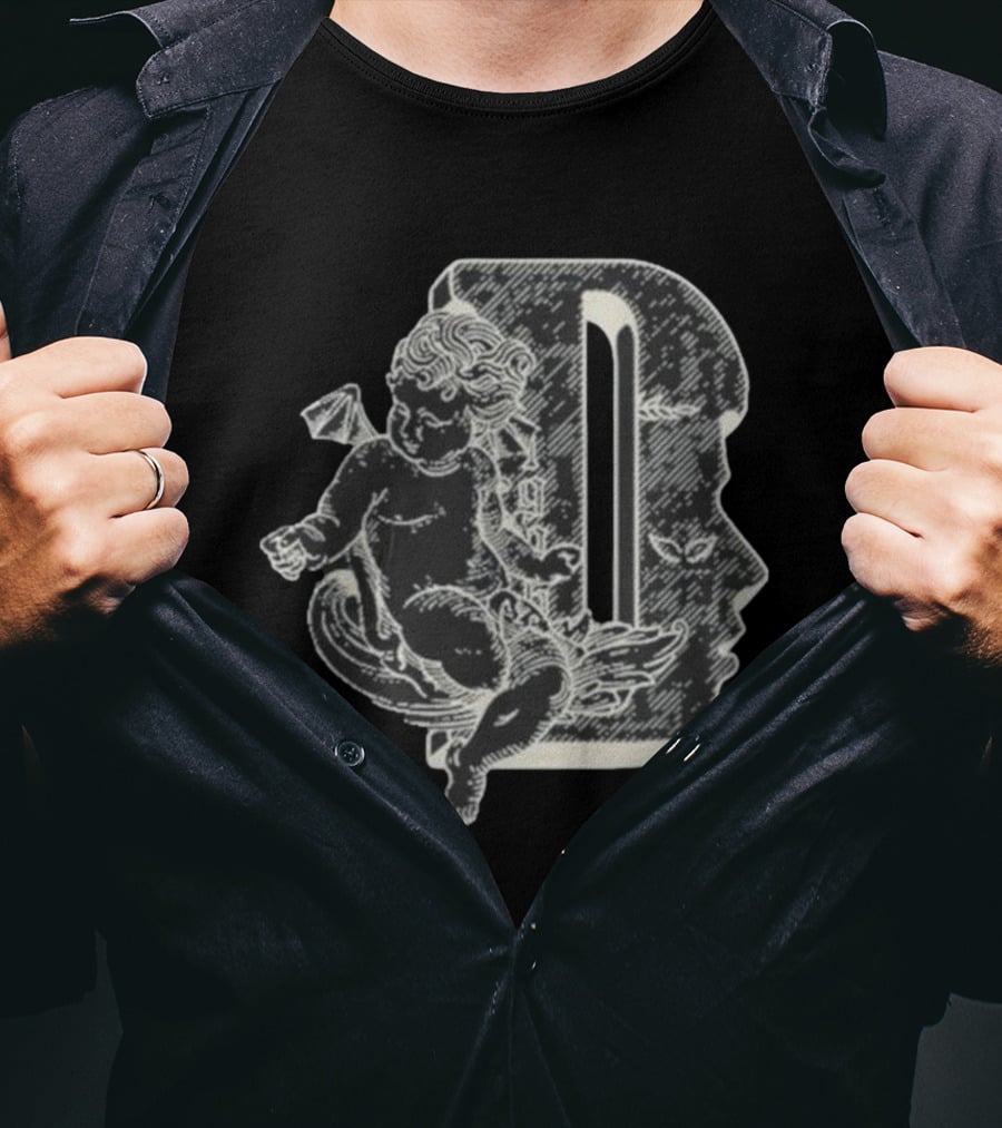 Nowkez Cherub Duki Angelic Profile T-Shirt