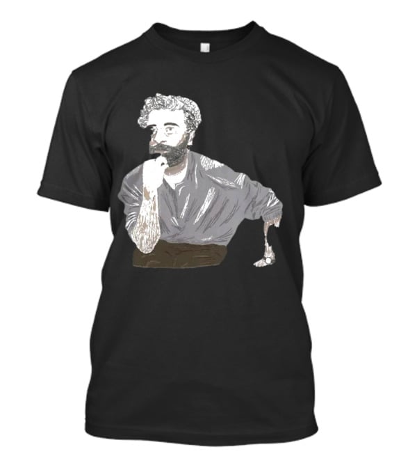 Super Yaki X Courtney LeSueur Oscar Thinking Pose T-Shirt