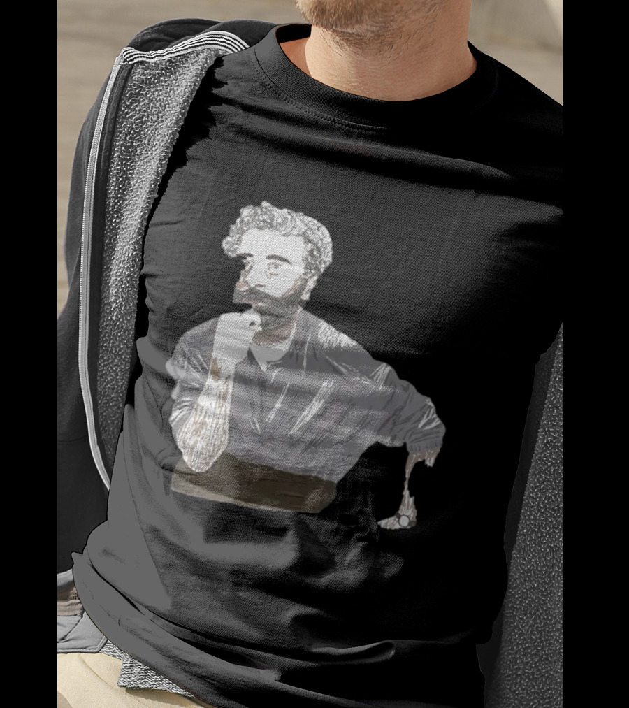 Super Yaki X Courtney LeSueur Oscar Thinking Pose T-Shirt