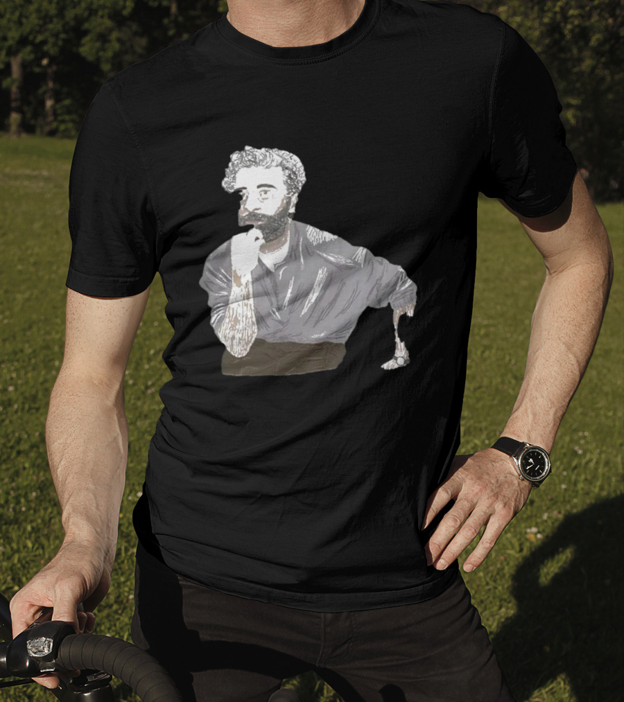 Super Yaki X Courtney LeSueur Oscar Thinking Pose T-Shirt