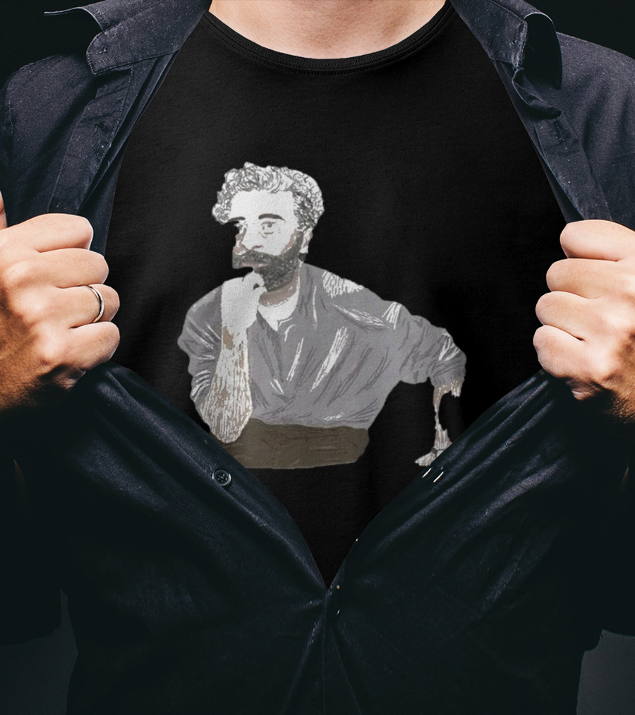 Super Yaki X Courtney LeSueur Oscar Thinking Pose T-Shirt