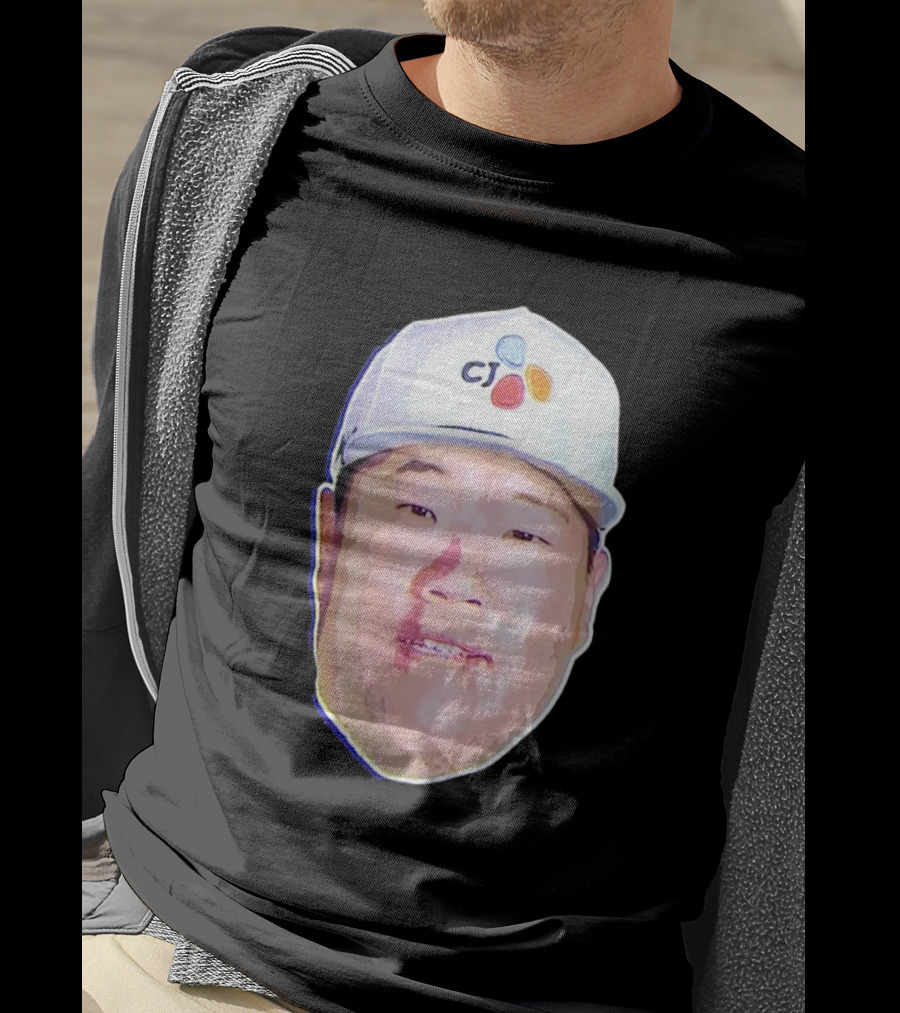 Big Head Sungjae Im CJ Cap Tracker T-Shirt