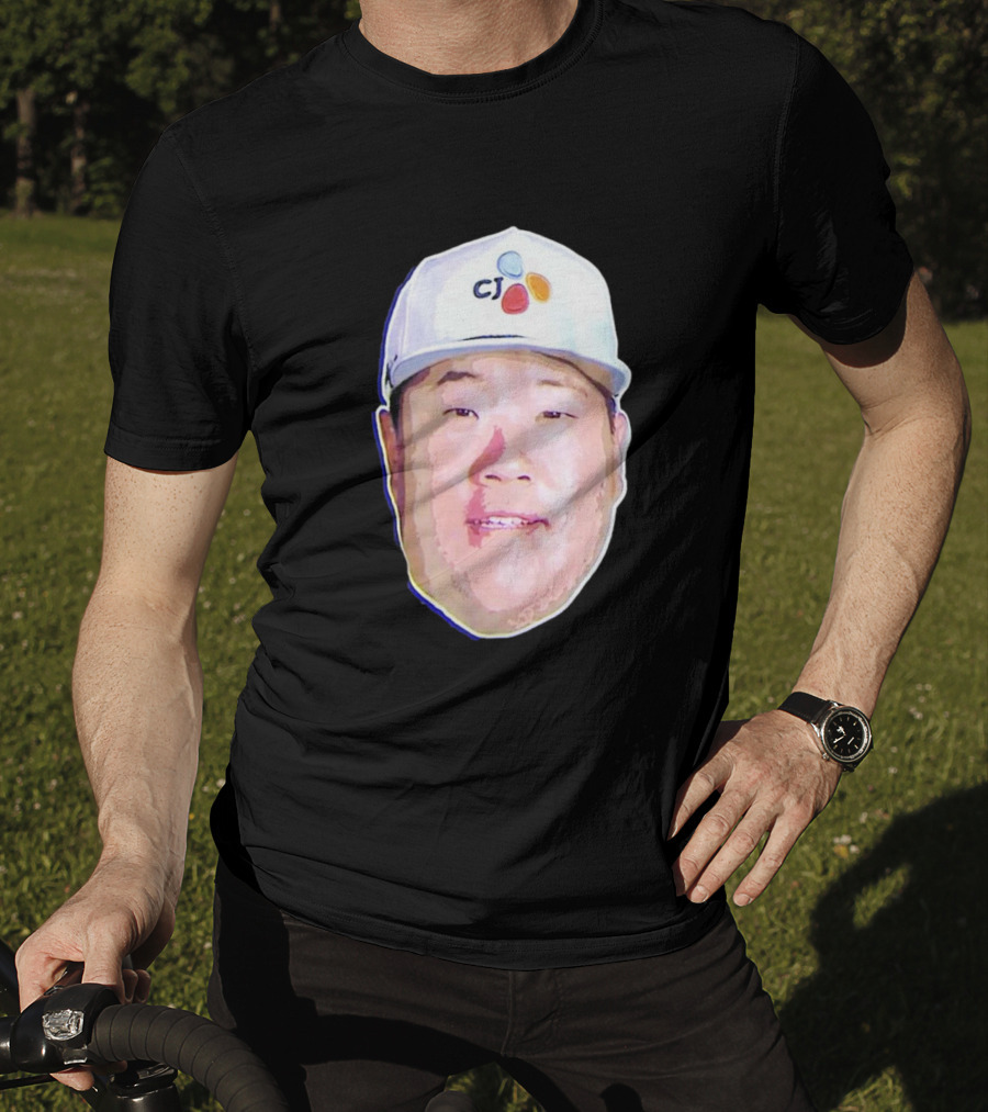 Big Head Sungjae Im CJ Cap Tracker T-Shirt