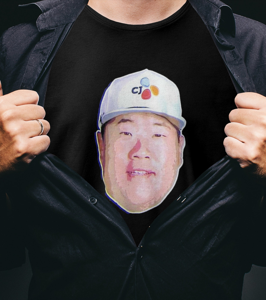 Big Head Sungjae Im CJ Cap Tracker T-Shirt