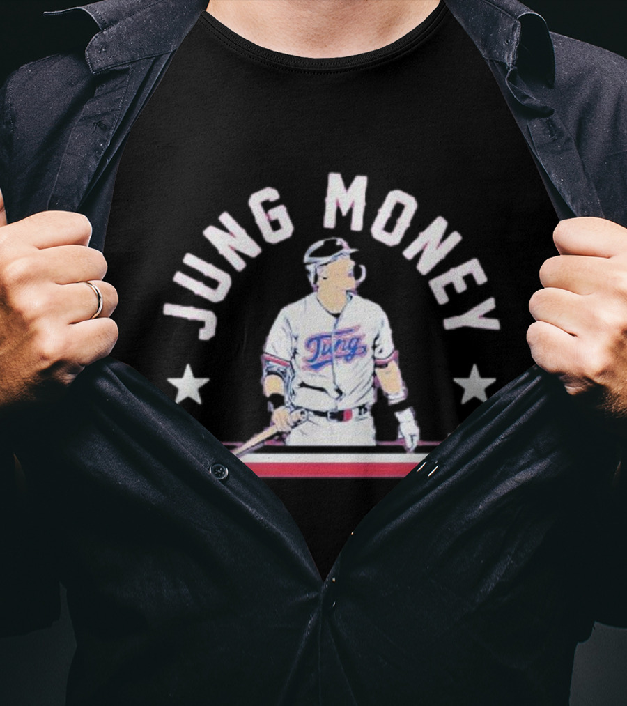 Jung Money Baseball Texas Stars T-Shirt