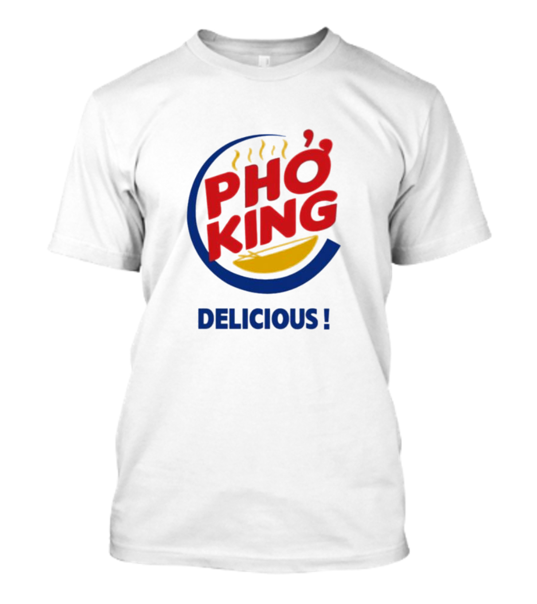 Joey Bizinger Wearing Phở King Delicious T-Shirt