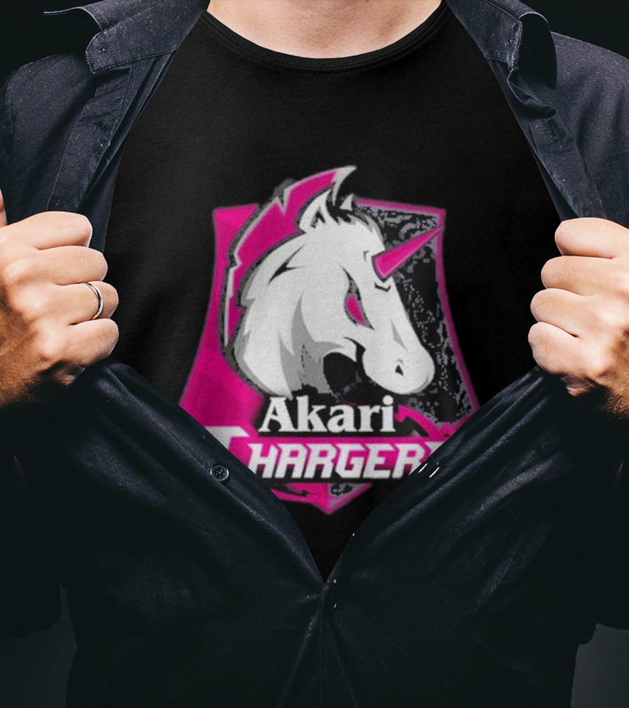 Unicorn Fifi Sharma Akari Chargers T-Shirt