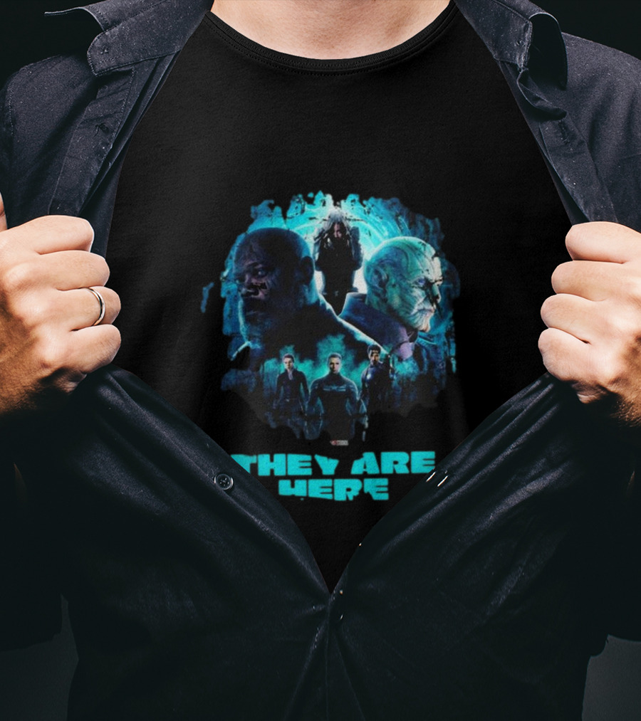 They Are Here Secret Invasion Marvel Movie Ta-Nehisi Coates T-Shirt