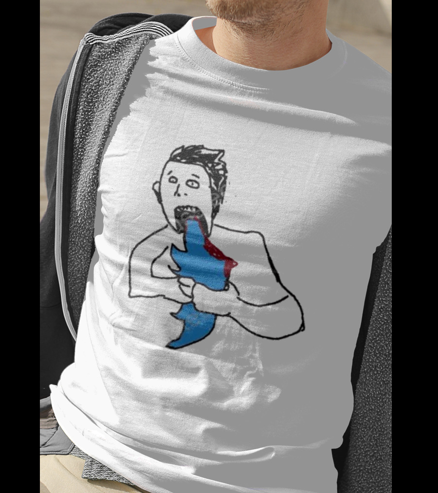 Elon Chewing The Twitter T-Shirt