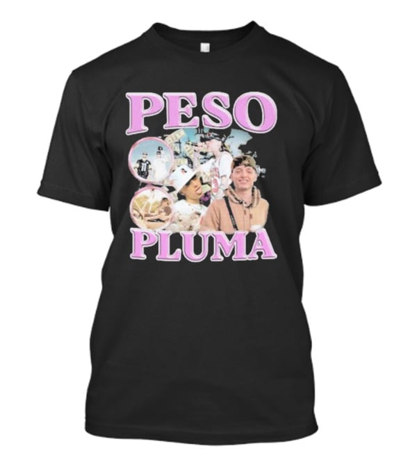 Peso Pluma Pink Collage T-Shirt