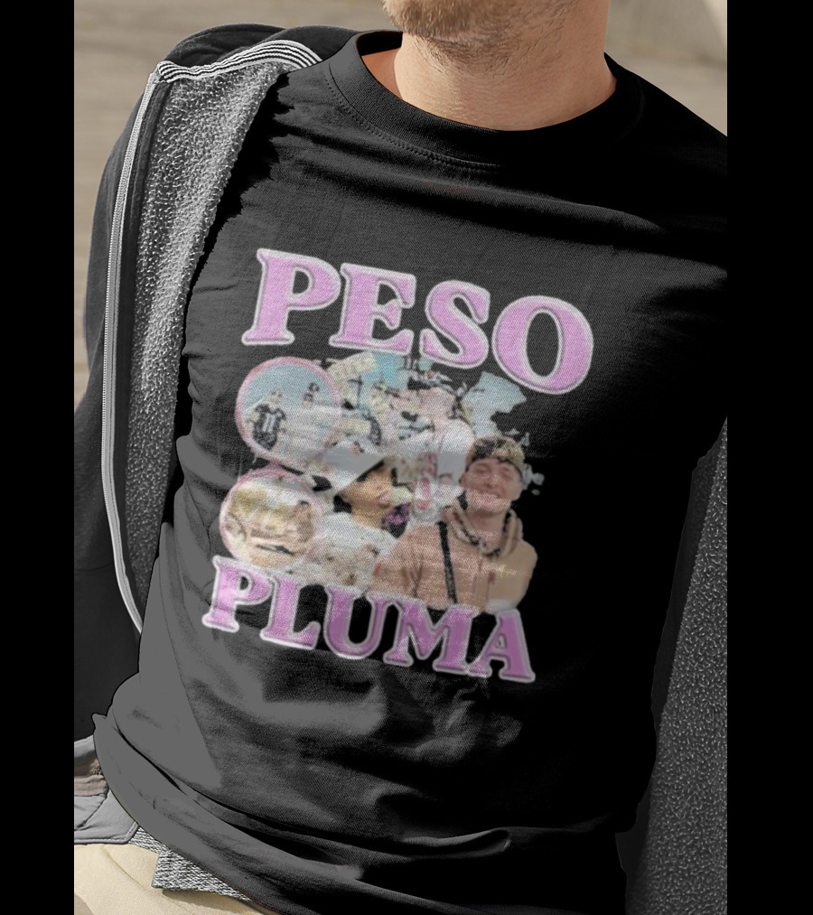 Peso Pluma Pink Collage T-Shirt