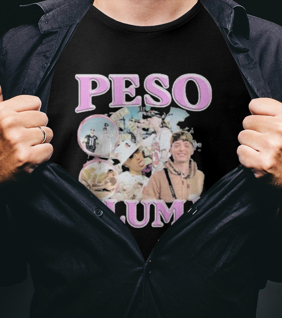 Peso Pluma Pink Collage T-Shirt