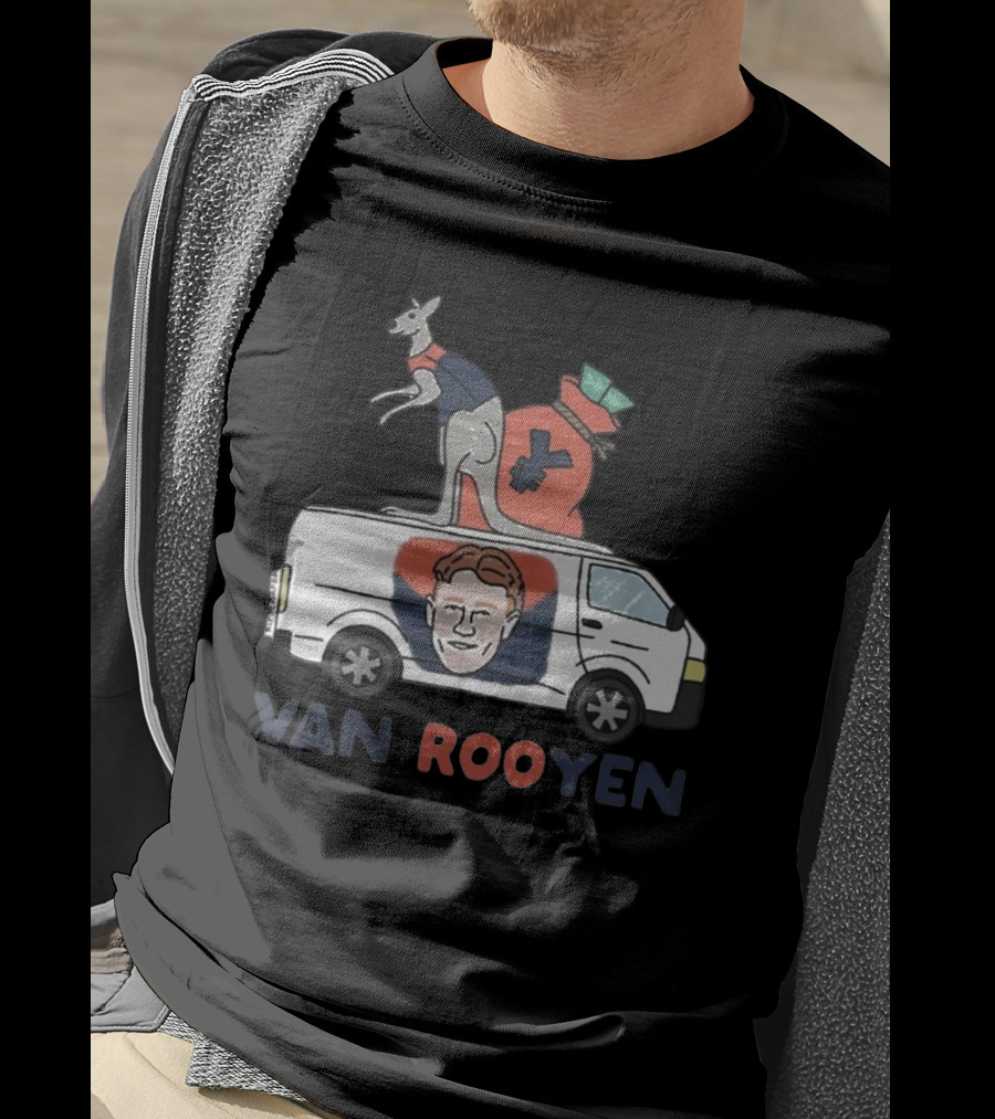 Triple Wafer Van Rooyen Merch Kangaroo Cash Van T-Shirt