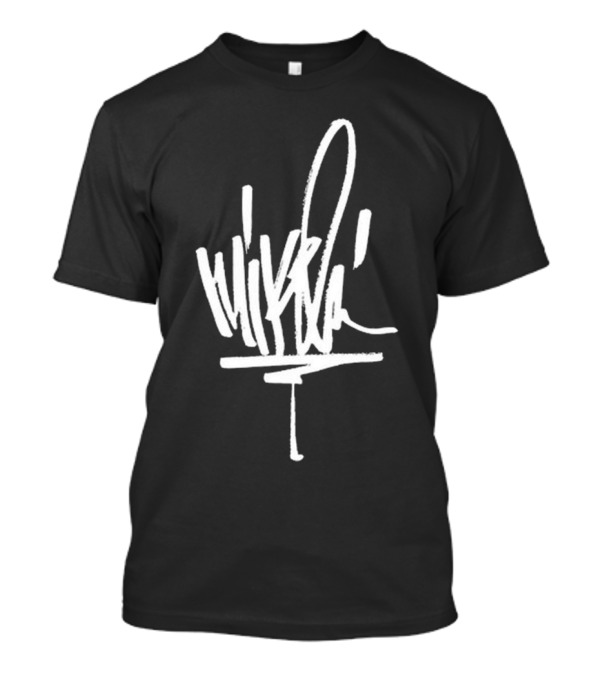 Mike Shinoda Signature 5 Year Anniversary White Script T-Shirt