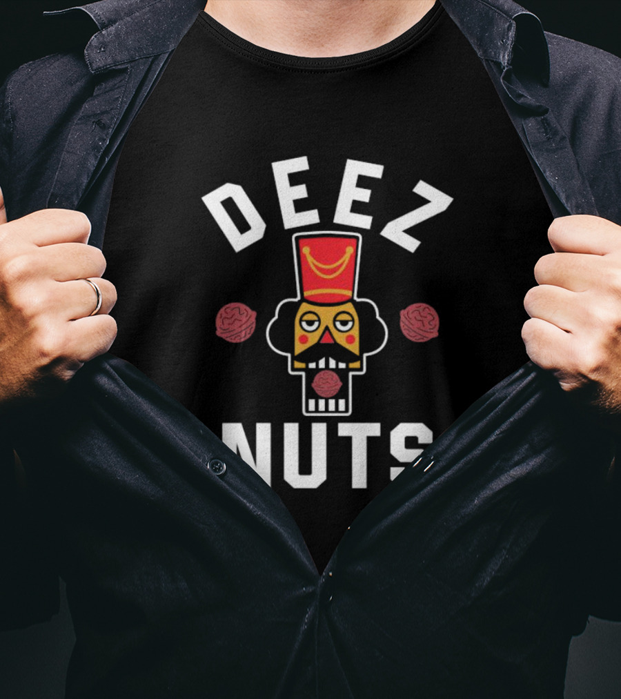 DEEZ NUTS Nutcracker Skull T-Shirt
