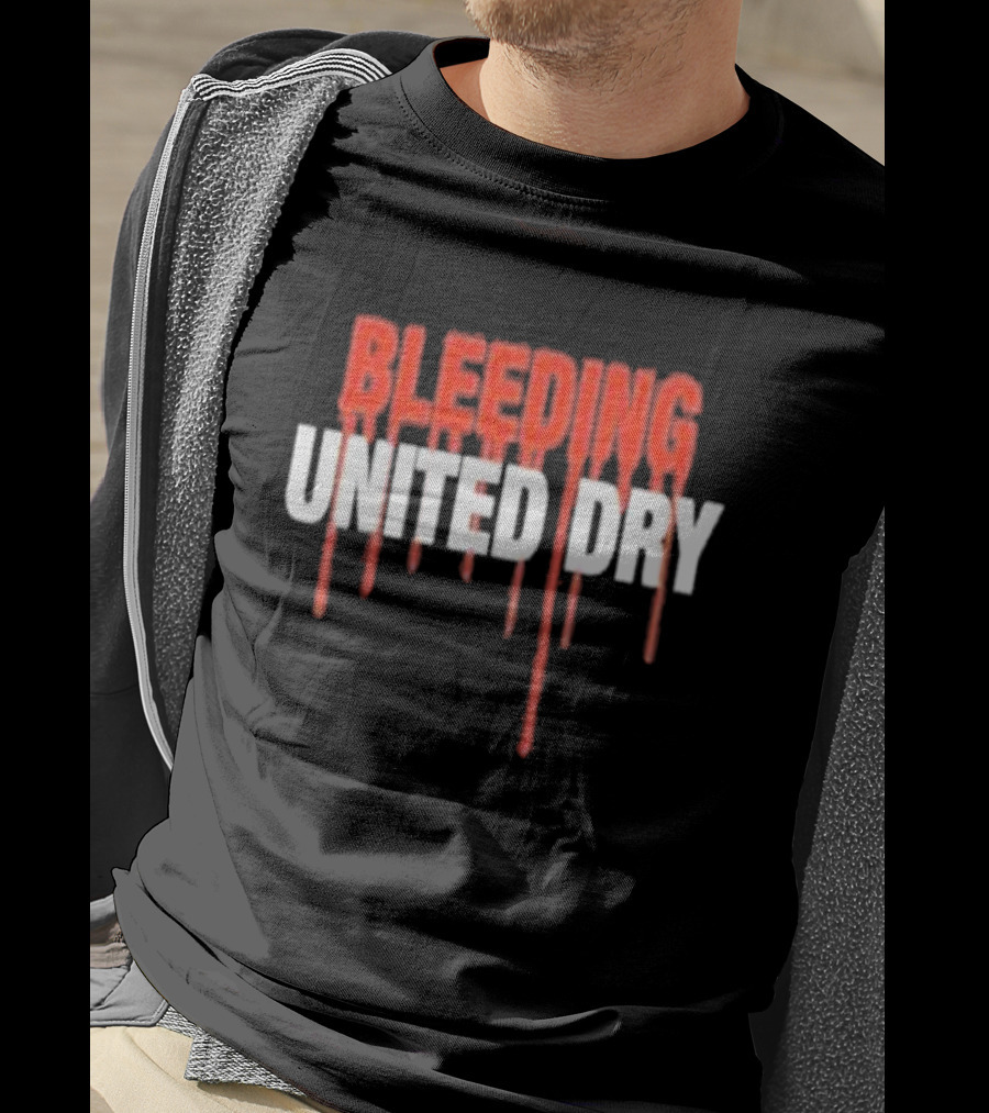 Bleeding United Dry Dripping Red T-Shirt