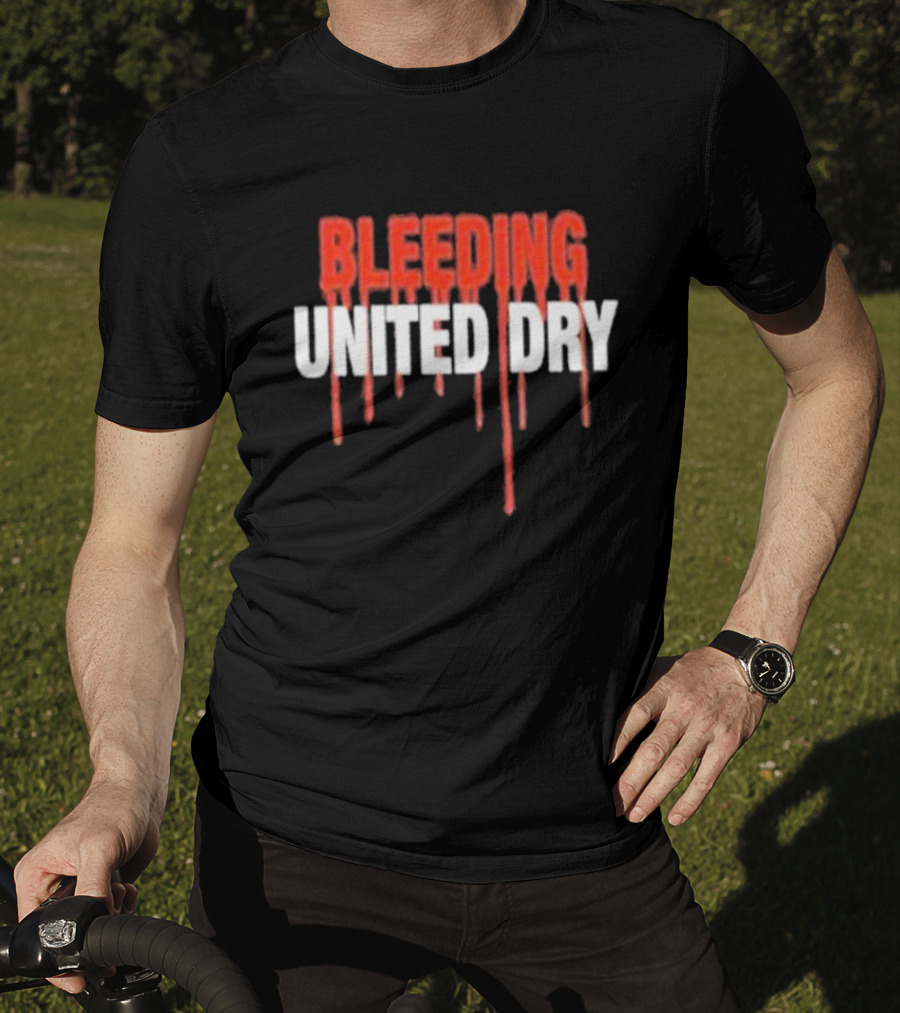 Bleeding United Dry Dripping Red T-Shirt