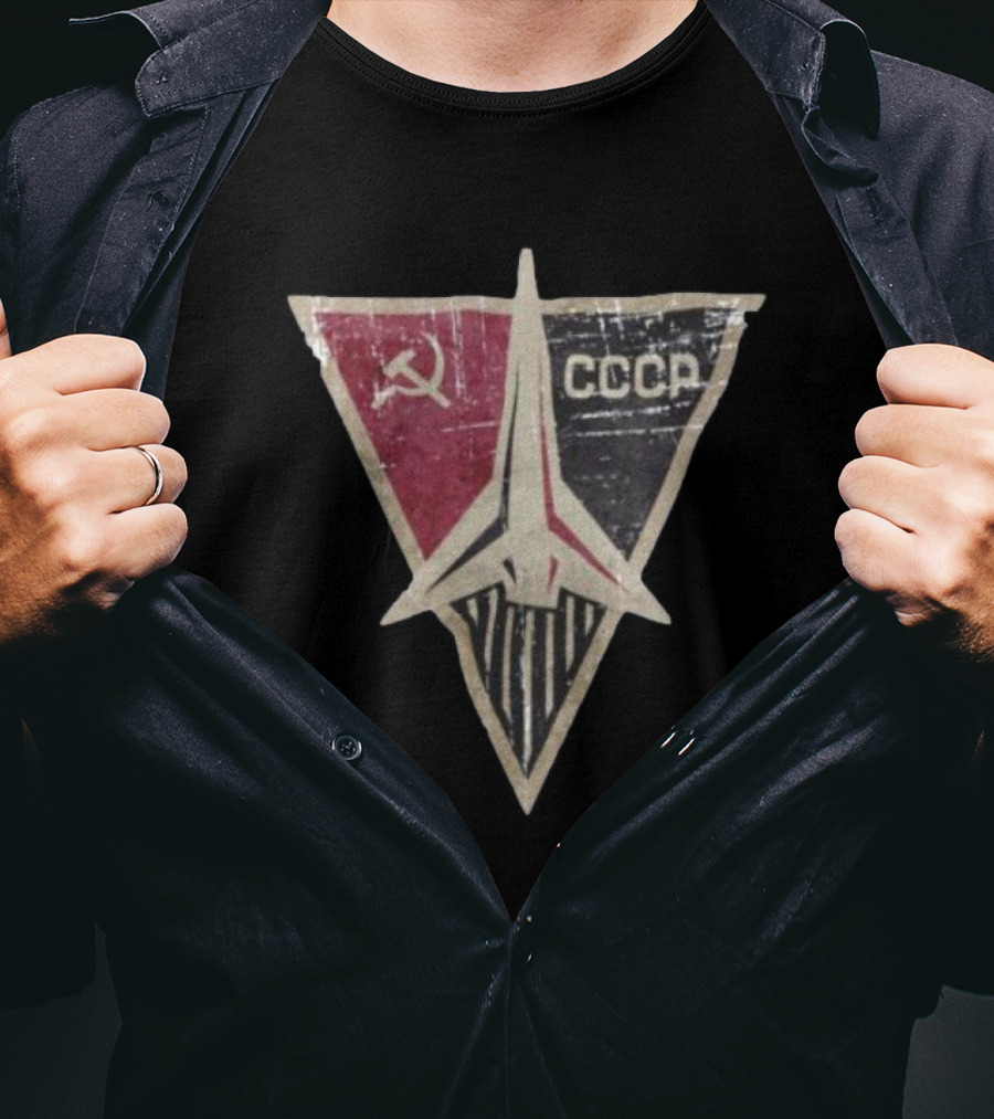 CCCP Soviet Space Program Emblem T-Shirt