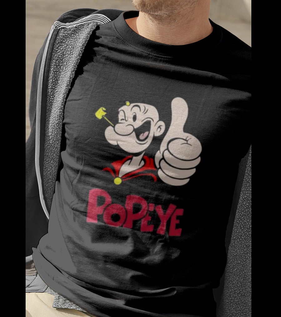 Popeye Thumbs Up Iconic Character T-Shirt