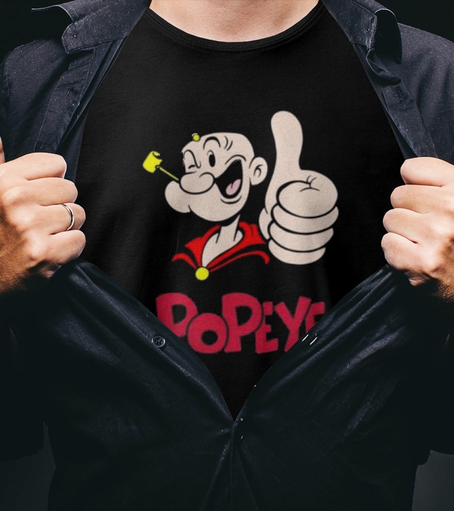 Popeye Thumbs Up Iconic Character T-Shirt