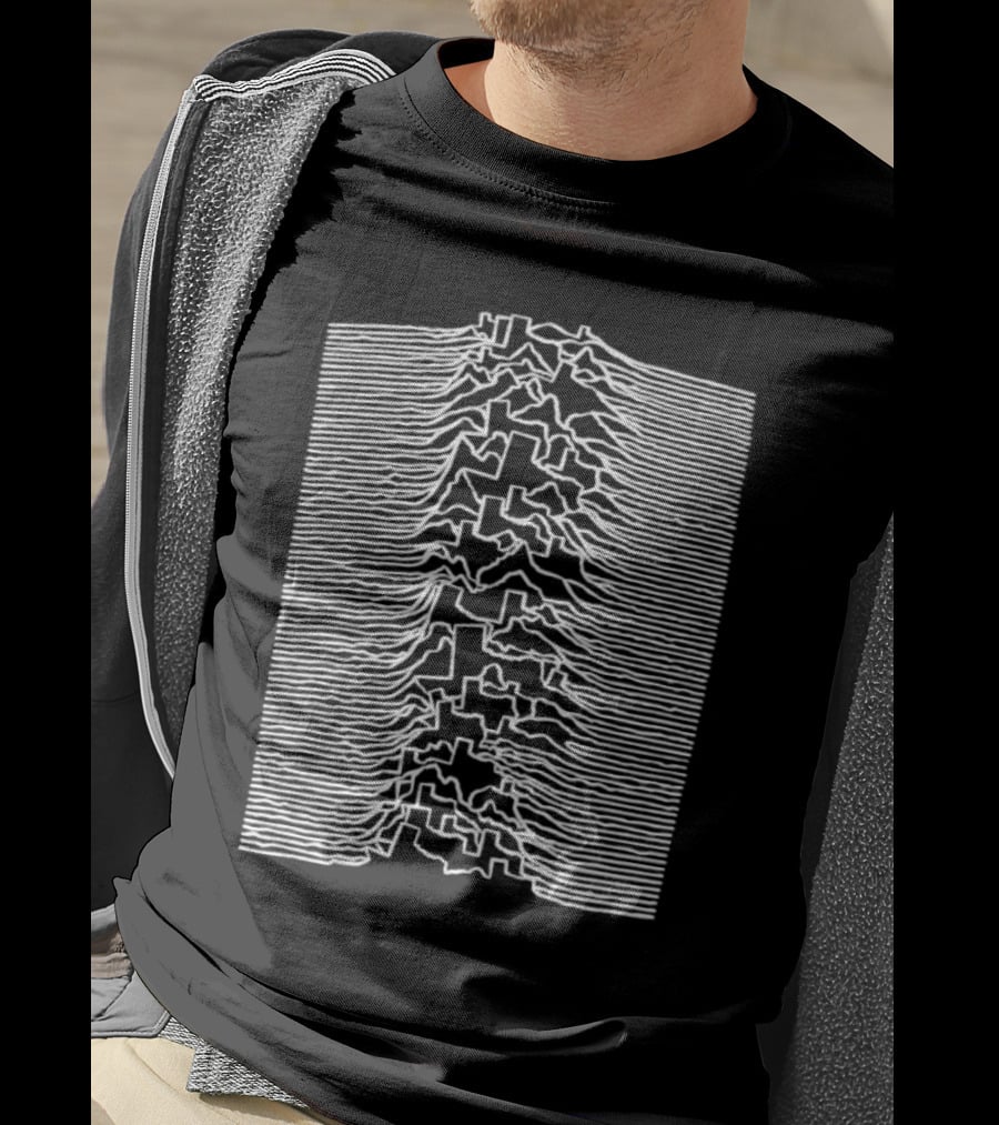Unknown Pleasures Southern Joy Division Waves T-Shirt